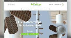 Desktop Screenshot of cattrip.de